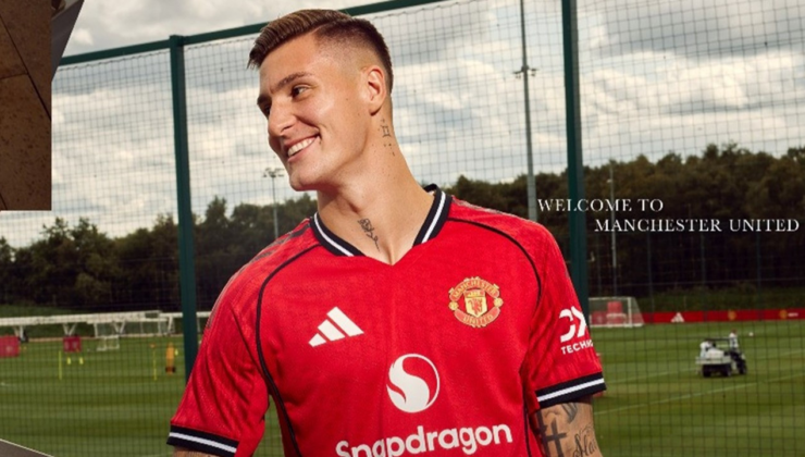 Manchester United, Benjamin Sesko’yu 2030’a kadar kadrosuna kattı