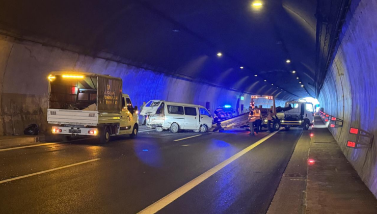Anadolu Otoyolu'nda zincirleme trafik kazası ulaşımı aksattı
