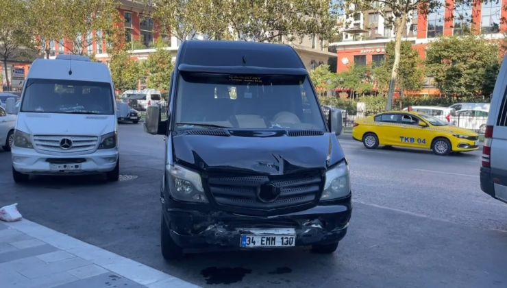 Beyoğlu’nda zincirleme kaza: 8 kişi yaralandı