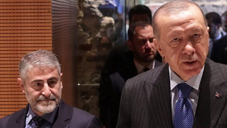 Erdoğan, Eski Hazine ve Maliye Bakanı Nebati ile görüştü