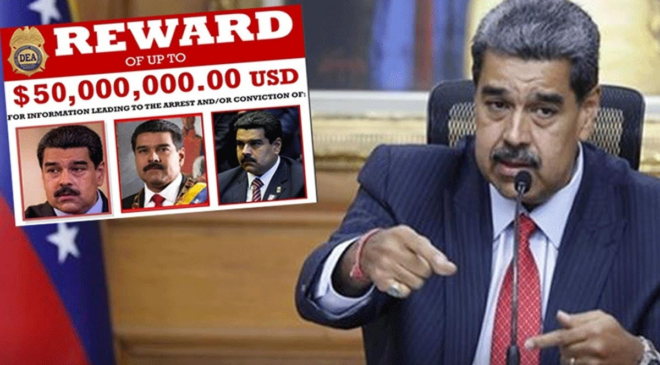 ABD Maduro'nun başına ödül koydu