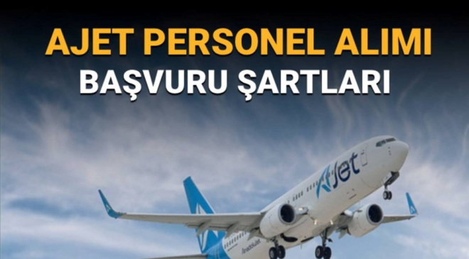 AJet sorumlu kaptan ve II. pilot alımı için başvuruları açtı:  Ajet pilot alımı başvurusu nasıl yapılır?