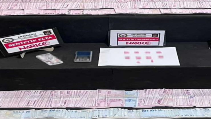 Erzincan'da uyuşturucu operasyonu: 2 kişi yakalandı
