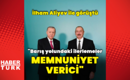 İlham Aliyev ile görüştü
