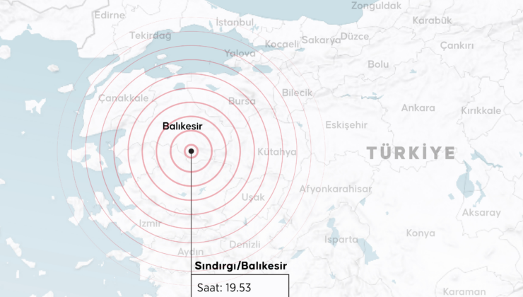 Son dakika… Balıkesir'de 6,1 büyüklüğünde deprem! İstanbul ve Ege'de de hissedildi