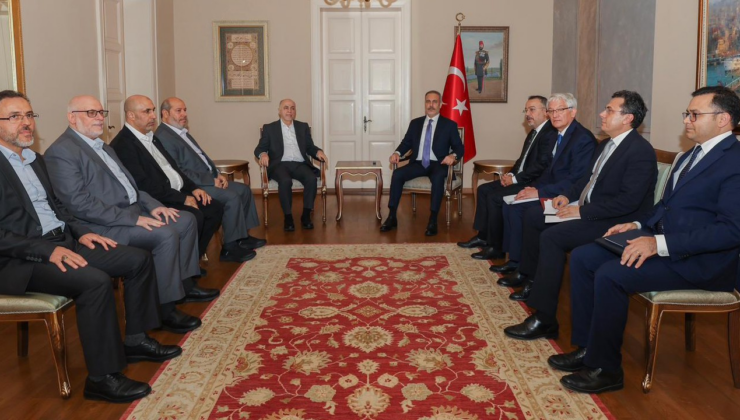 Bakan Fidan, Hamas heyetiyle bir araya geldi