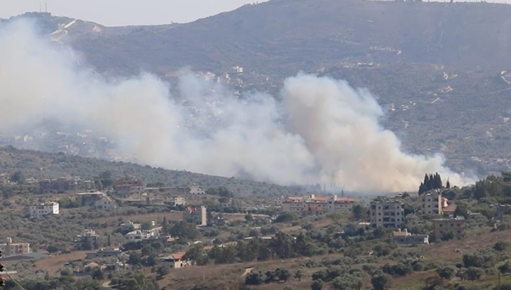 İsrail ordusu Lübnan'ın güney bölgelerini vurdu