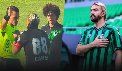 Caner Erkin yeni takımıyla ilk maçında kırmızı kart gördü