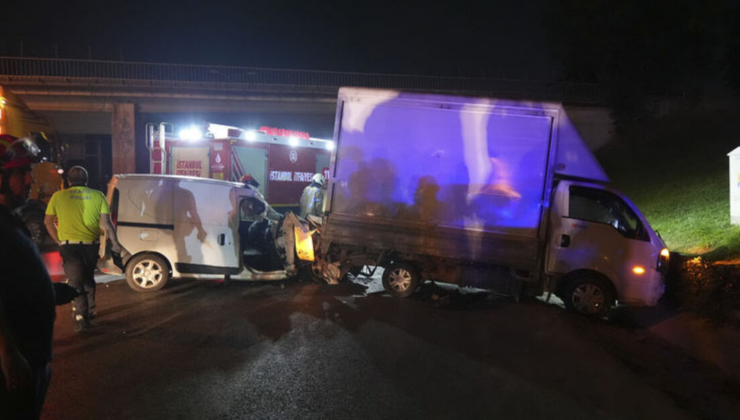 İstanbul'da trafik kazası: 3 yaralı