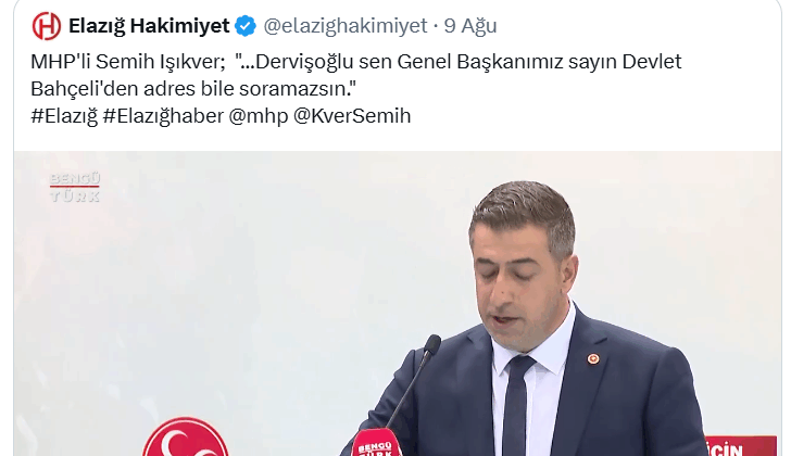 MHP'li vekilden gazi ve vatandaşa tepki çeken sözler