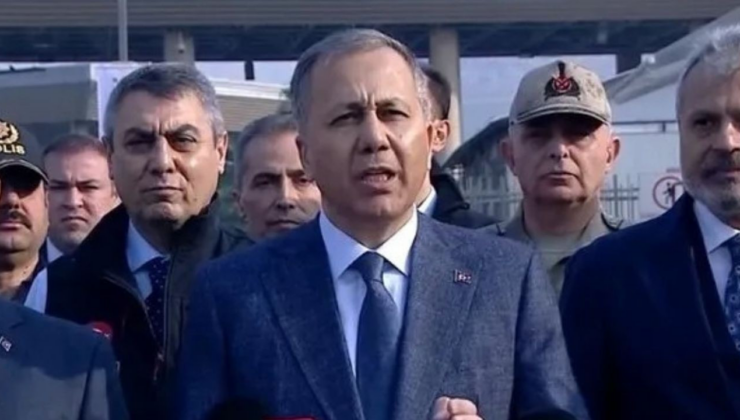 Bakan Yerlikaya deprem bölgesinde son durumu açıkladı: Hasar tespiti için 50 ekip kuruldu