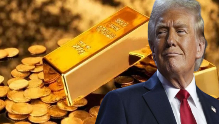Trump: Altına gümrük vergisi uygulanmayacak