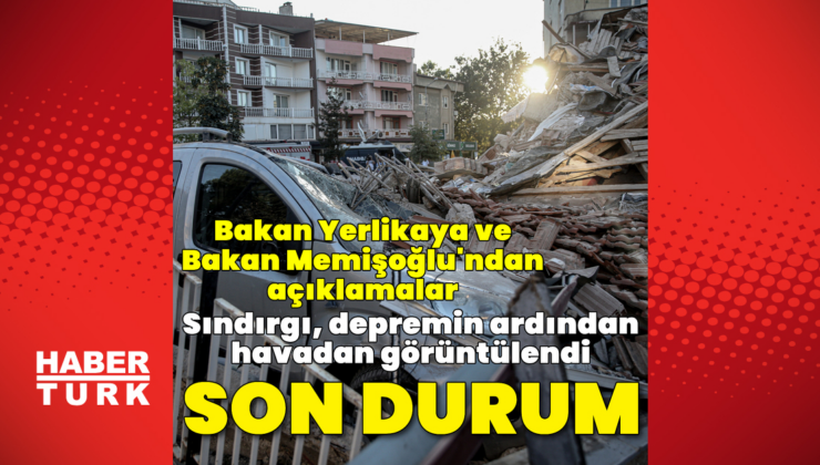 Balıkesir Sındırgı’da 6.1’lik deprem! Son durum