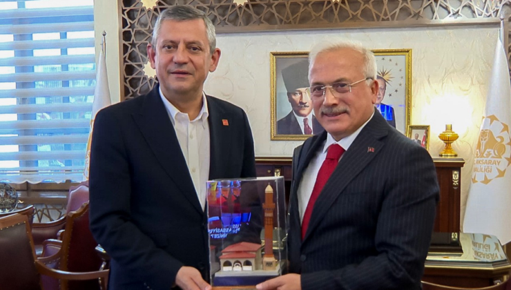 Özel'den Aksaray Valisi Kumbuzoğlu'na ziyaret