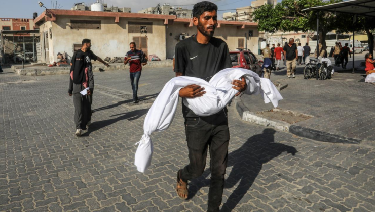 Soykırımcı İsrail'in saldırdığı Gazze'de can kaybı 61 bin 599'a çıktı