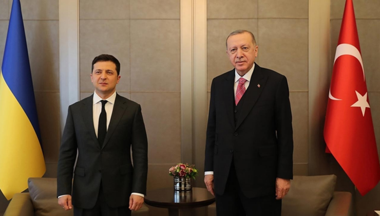 Cumhurbaşkanı Erdoğan, Zelenski ile görüştü