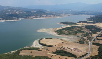 Bayramiç'te su seviyesi 2 ayda yarıya düştü