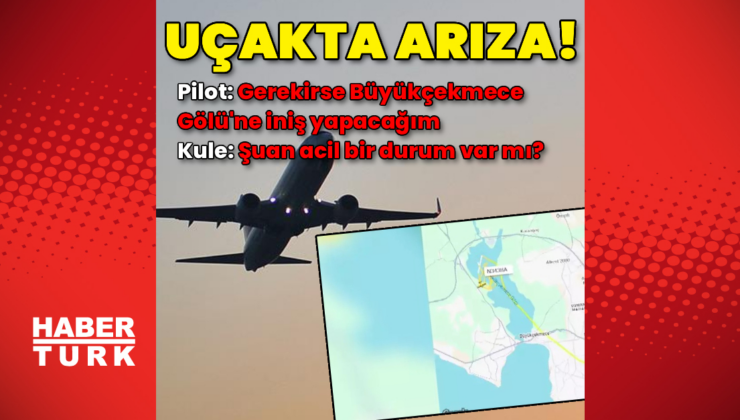 Uçakta arıza: Gerekirse göle ineceğim