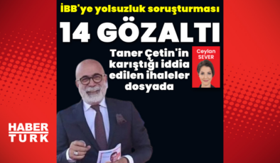 İBB soruşturması: 14 gözaltı daha