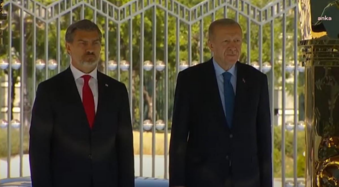 Cumhurbaşkanı Erdoğan, Gürcistan Cumhurbaşkanı Kavelashvili’yi resmi törenle ağırladı