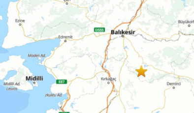 Son dakika! Balıkesir'de 4.1 büyüklüğünde artçı deprem
