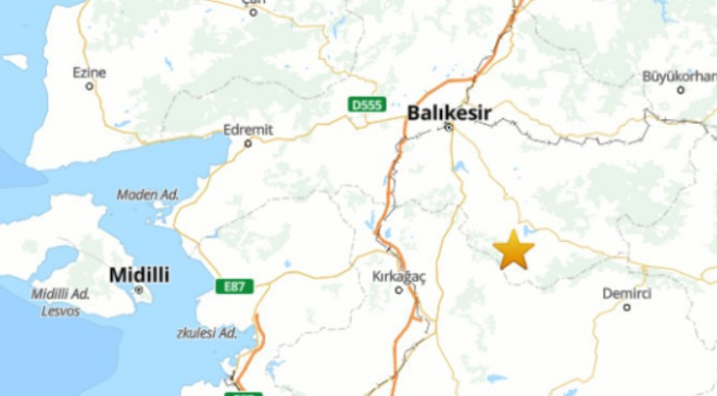 Son dakika! Balıkesir'de 4.1 büyüklüğünde artçı deprem
