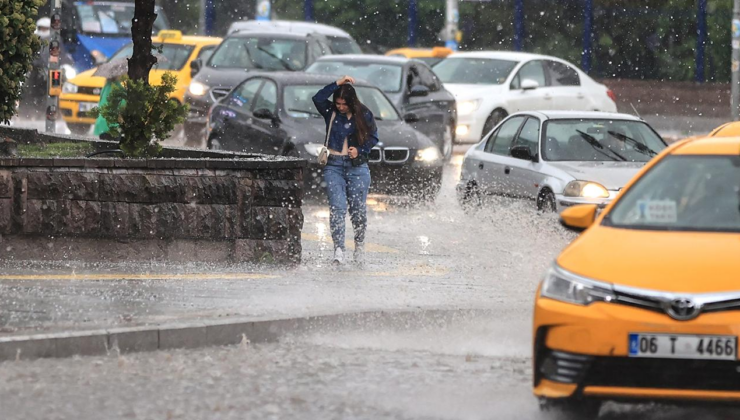 Ankara ve Konya için sağanak uyarısı