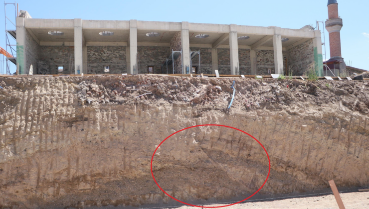 Temel kazısında ortaya çıktı büyük şaşkınlık yarattı! Erzurum'un fay hatları görüldü