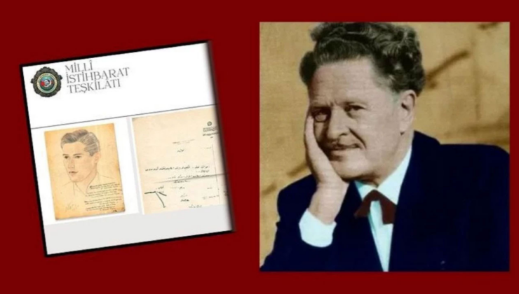 MİT, Nazım Hikmet'e ait olduğu değerlendirilen arşiv belgesi paylaştı