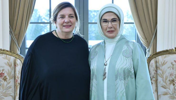 Emine Erdoğan Bagrationi ile görüştü