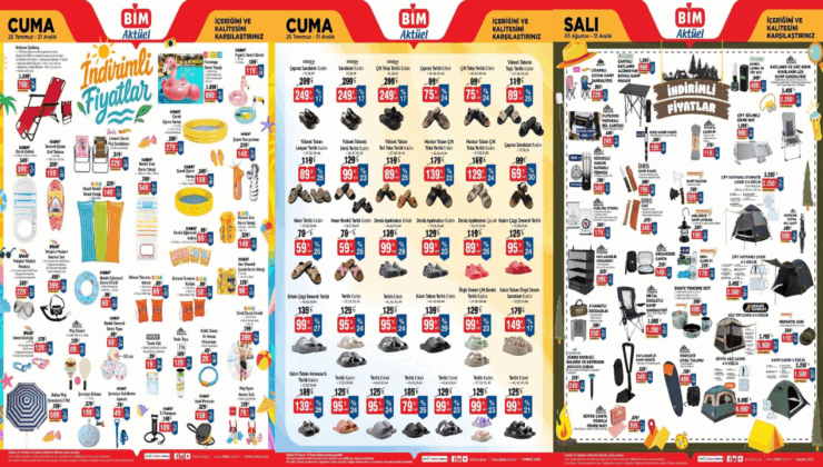 BİM market 31 Aralık tarihine kadar geçerli aktüel ürünler kataloğu! BİM'e hangi ürünler geliyor?