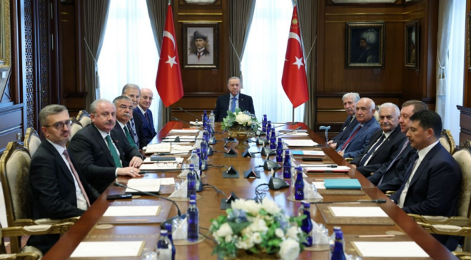 Beştepe’de YİK toplantısı