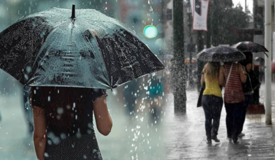 Meteoroloji'den sağanak yağış uyarısı: İşte il il hava durumu