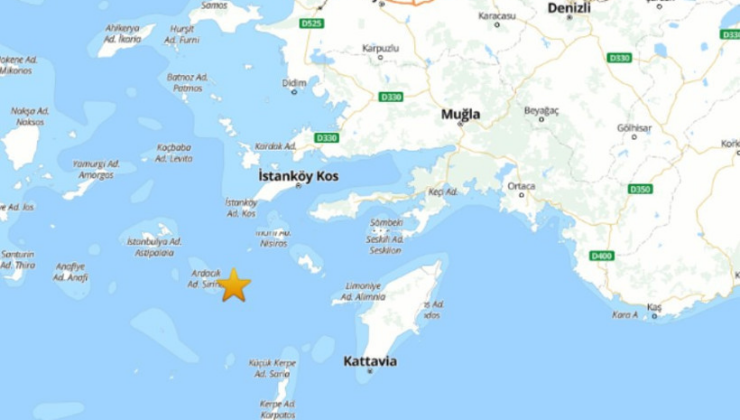 Son dakika: Muğla'da korkutan deprem