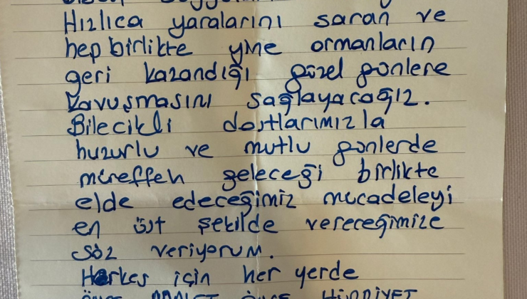 Bilecik Belediye Başkanı Subaşı İmamoğlu’nun mesajını paylaştı