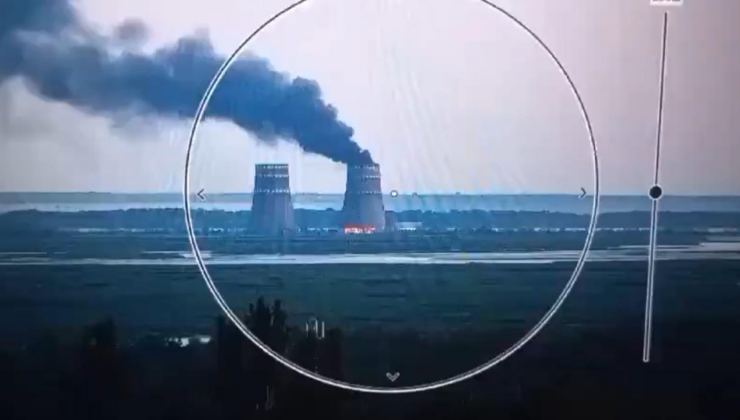 UAEA: Zaporijya Nükleer Santrali'nde salı günü duman görüldü ancak nükleer güvenlik etkilenmedi