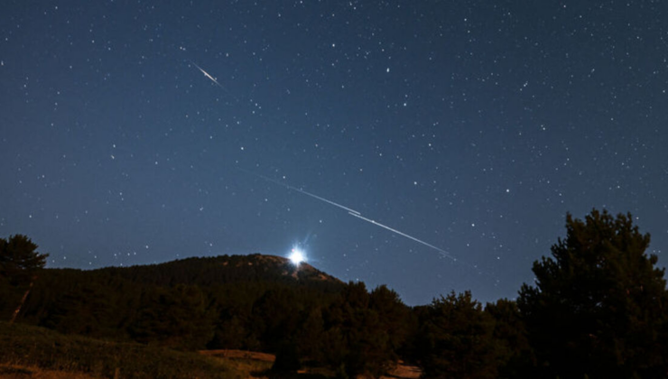 Gökyüzünde meteor yağmuru!