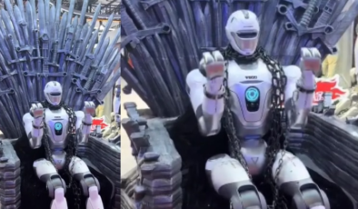 41 eklemle insan hareketini birebir taklit eden dev robot boksör sahneye çıkıyor!