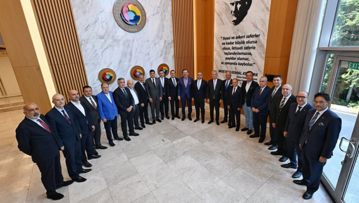 TCMB Başkanı Fatih Karahan'dan TOBB'a ziyaret