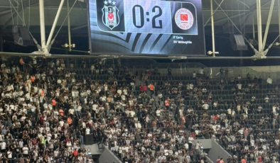 Beşiktaş taraftarından takıma protesto!