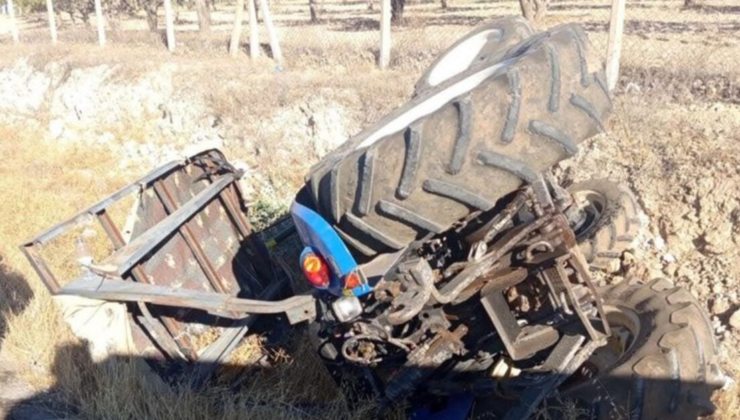 Şanlıurfa'da traktör devrildi: 1 ölü, 4 yaralı