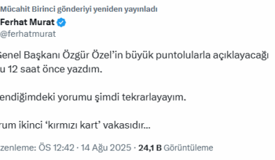 Son Dakika… Özel suçlamıştı, Mücahit Birinci'den ilk açıklama