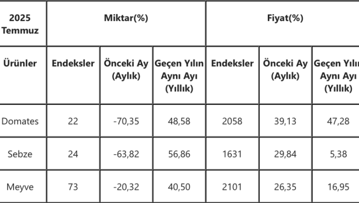 Veriler Antalya'dan: Domates ve sebzede tablo vahim