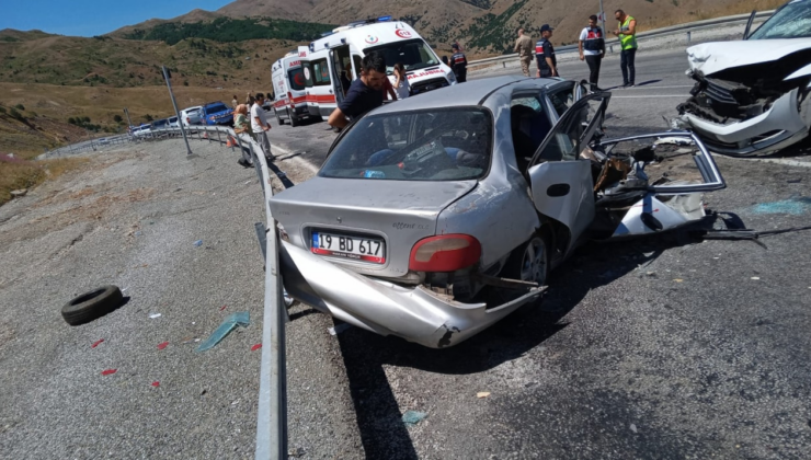 Erzincan'da feci kaza: Ölü ve yaralılar var