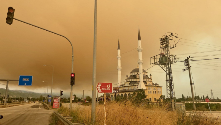 Kocaeli, Karaman, Adıyaman ve Fethiye yanıyor! Dumanlar Bursa'ya ulaştı