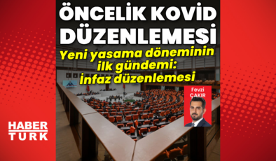 Yeni yasama döneminin ilk gündemi: İnfaz düzenlemesi