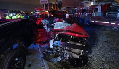 Alkollü sürücünün 2 kız kardeşi hayattan kopardığı kaza anı kamerada