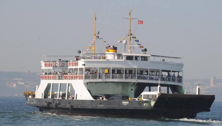 Güney Marmara'da bazı feribot seferleri iptal edildi