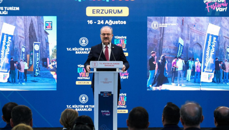 Erzurum, bu yıl üçüncü kez Türkiye Kültür Yolu Festivali’ne ev sahipliği yapıyor