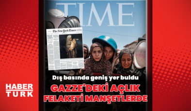 Gazze'de yaşanan insani felaket dış basında